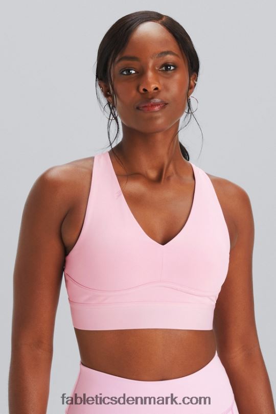 Fabletics Kvinder hele dagen hver dag bh 101 PNX2T1467 ret lyserød