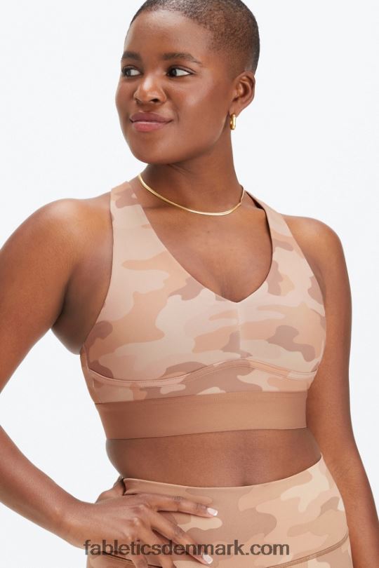 Fabletics Kvinder hele dagen hver dag bh 101 PNX2T1468 bamse stor camo/bamse