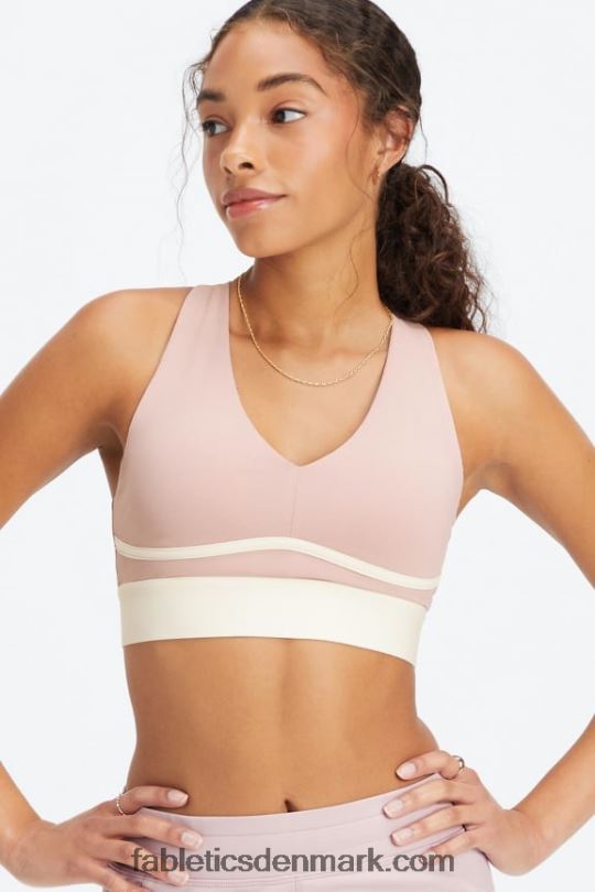 Fabletics Kvinder hele dagen hver dag bh 101 PNX2T1471 dæmpet lilla/hejre