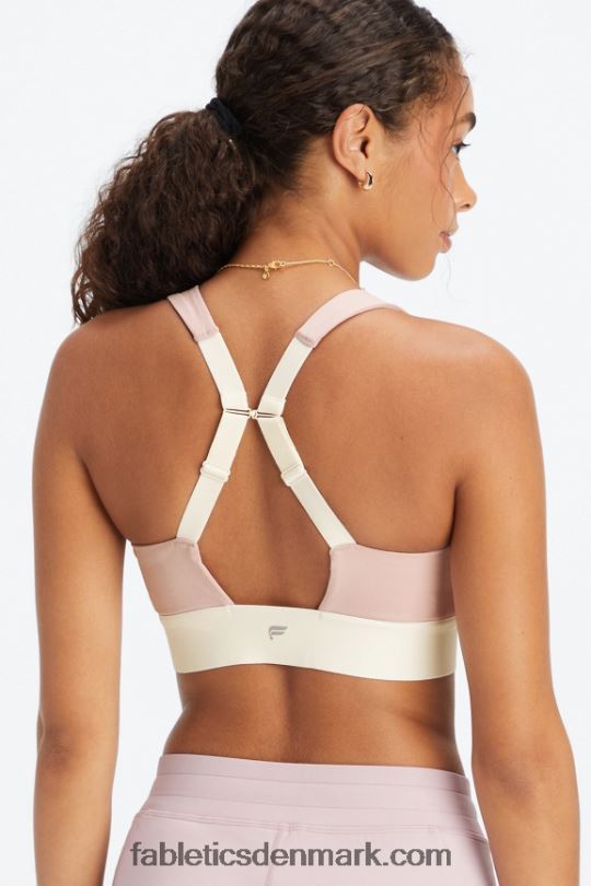 Fabletics Kvinder hele dagen hver dag bh 101 PNX2T1471 dæmpet lilla/hejre