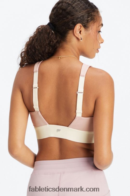 Fabletics Kvinder hele dagen hver dag bh 101 PNX2T1471 dæmpet lilla/hejre