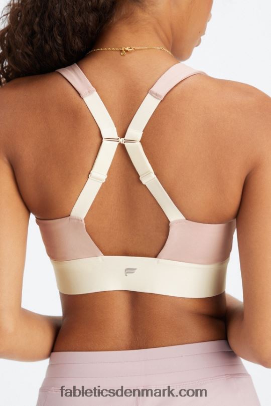 Fabletics Kvinder hele dagen hver dag bh 101 PNX2T1471 dæmpet lilla/hejre