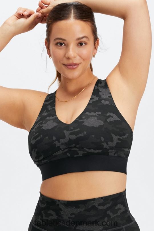 Fabletics Kvinder hele dagen hver dag bh 102 PNX2T1476 kul camo