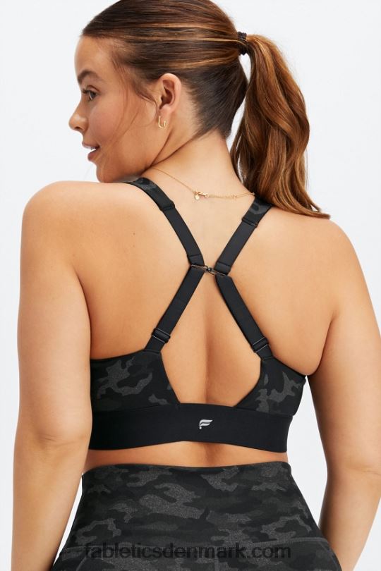Fabletics Kvinder hele dagen hver dag bh 102 PNX2T1476 kul camo