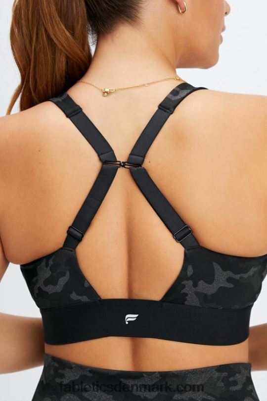 Fabletics Kvinder hele dagen hver dag bh 102 PNX2T1476 kul camo