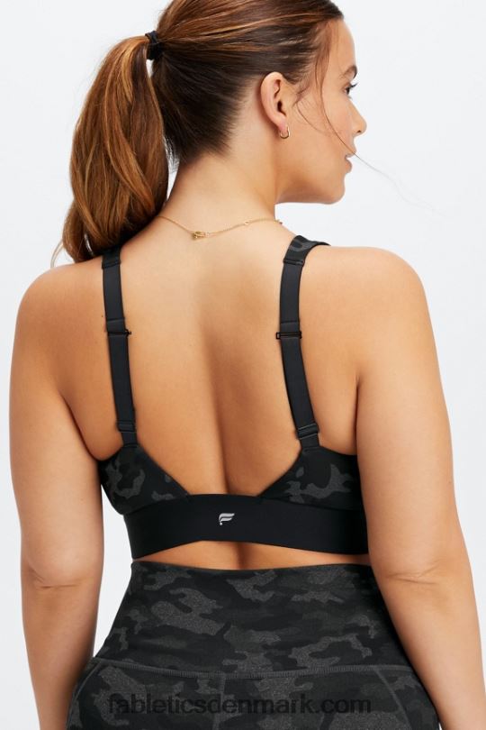 Fabletics Kvinder hele dagen hver dag bh 102 PNX2T1476 kul camo