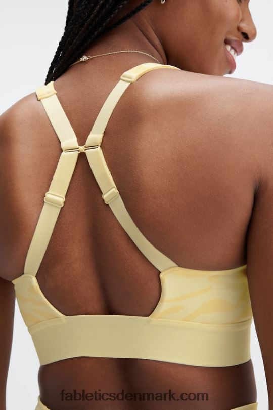 Fabletics Kvinder hele dagen hver dag bh 103 PNX2T1480 kærnemælk zebraslag/kærnemælk