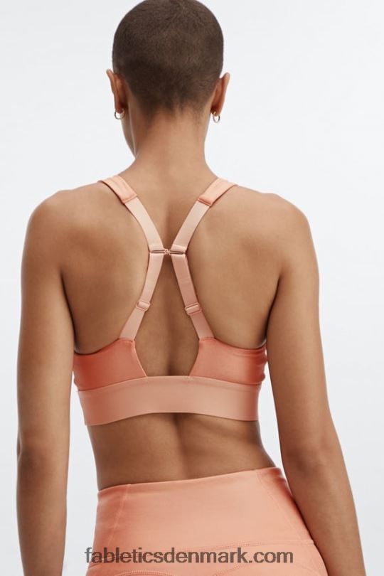 Fabletics Kvinder hele dagen hver dag bh 103 PNX2T1481 iriserende kobber / birketræ