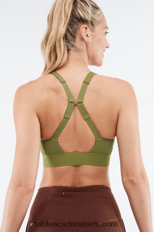 Fabletics Kvinder hele dagen hver dag bh 104 PNX2T1482 falmet oliven