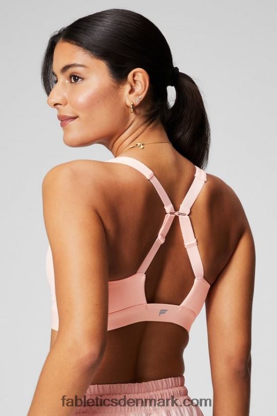 Fabletics Kvinder hele dagen hver dag bh 99 PNX2T1458 lyserød smørcreme