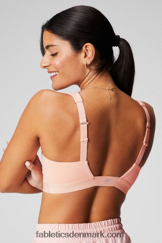 Fabletics Kvinder hele dagen hver dag bh 99 PNX2T1458 lyserød smørcreme