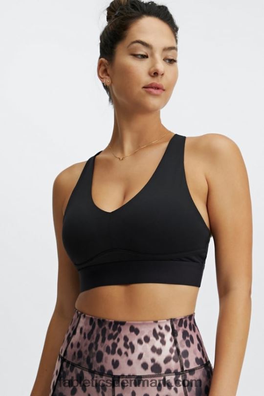 Fabletics Kvinder hele dagen hver dag bh 99 PNX2T1459 sort