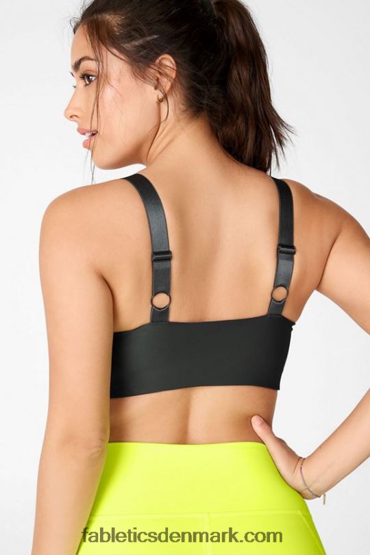 Fabletics Kvinder ines low impact sports bh PNX2T1676 natskygge/neon