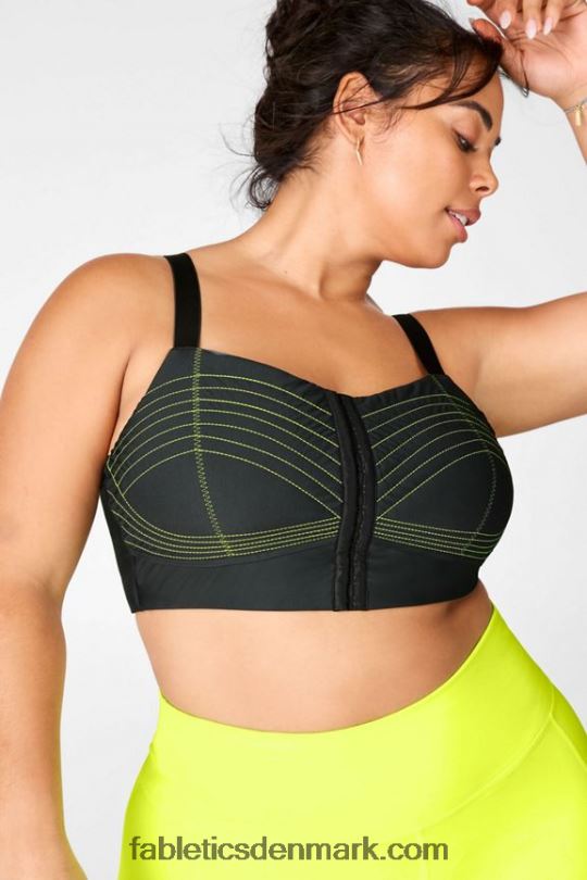 Fabletics Kvinder ines low impact sports bh PNX2T1677 natskygge/neon