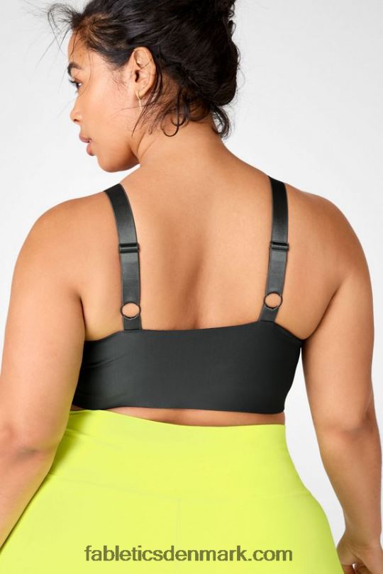 Fabletics Kvinder ines low impact sports bh PNX2T1677 natskygge/neon