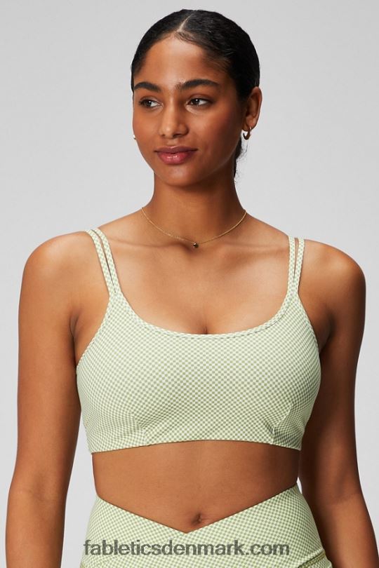 Fabletics Kvinder lav slagfast tværryg bh PNX2T1518 violin mikrotjek