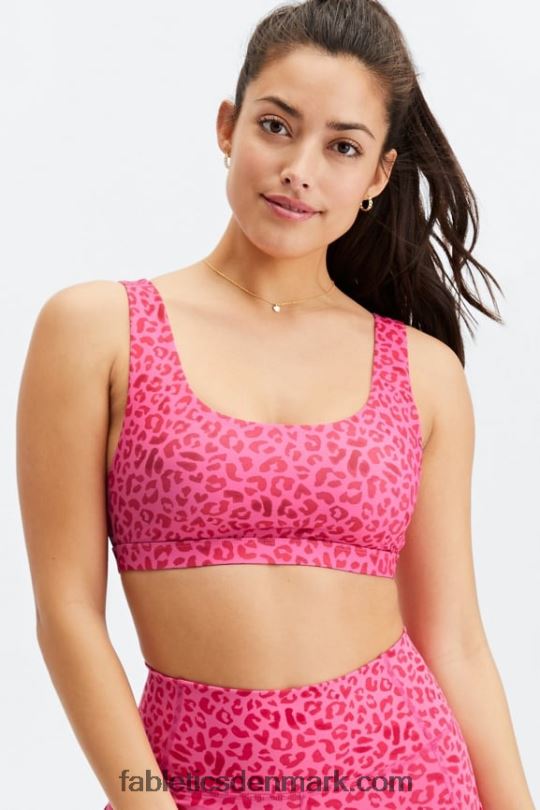 Fabletics Kvinder lola low impact sports bh PNX2T1618 leopard kys