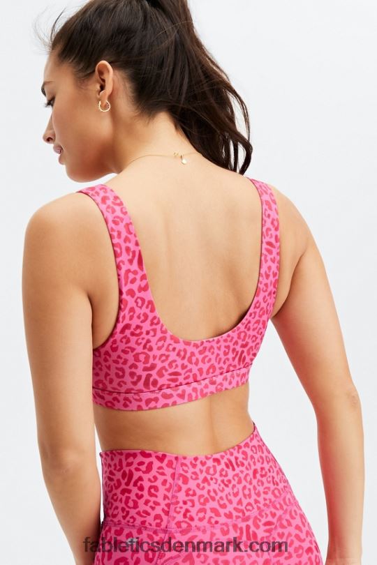 Fabletics Kvinder lola low impact sports bh PNX2T1618 leopard kys