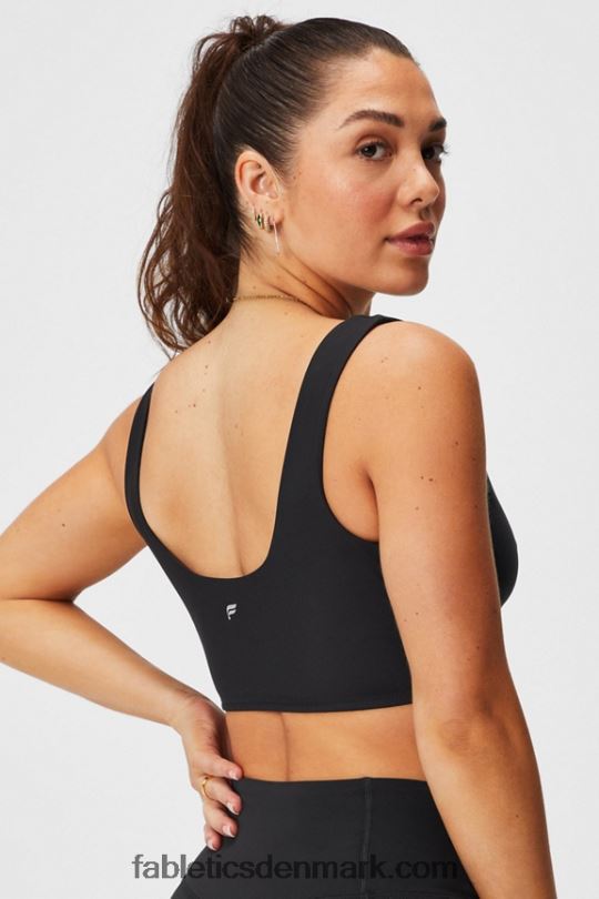 Fabletics Kvinder low impact crossover sports-bh PNX2T1513 sort