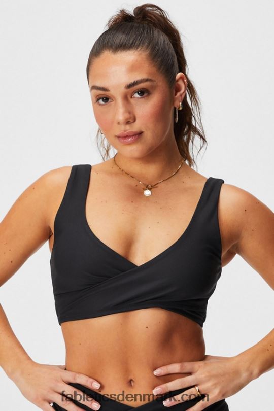 Fabletics Kvinder low impact crossover sports-bh PNX2T1513 sort