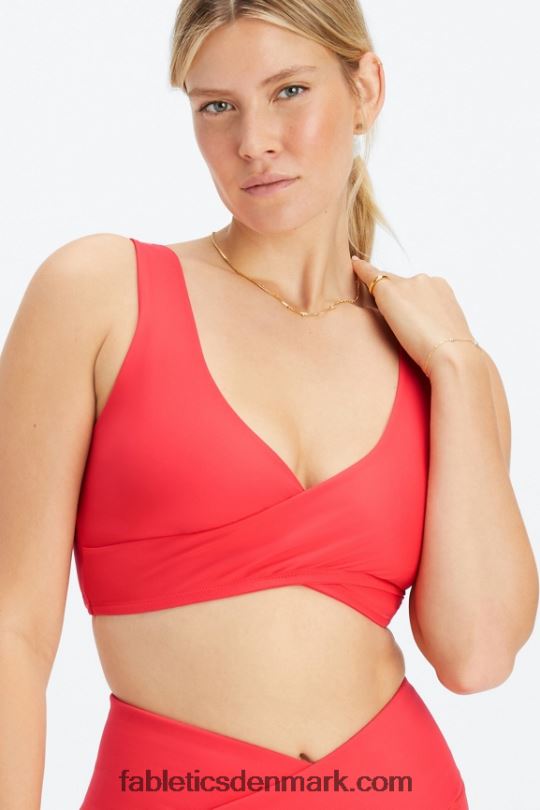 Fabletics Kvinder low impact crossover sports-bh PNX2T1515 jordbær rød