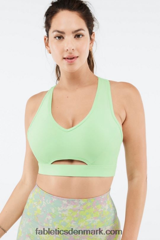 Fabletics Kvinder low impact nøglehul sports bh PNX2T1491 aloe
