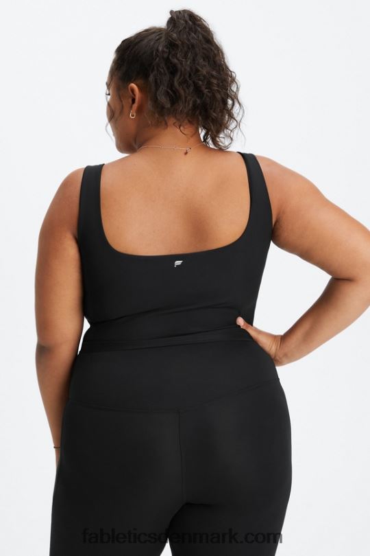 Fabletics Kvinder lydia indbygget bh tank PNX2T1564 sort