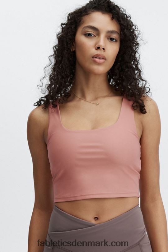 Fabletics Kvinder lydia indbygget bh tank PNX2T1589 claypen