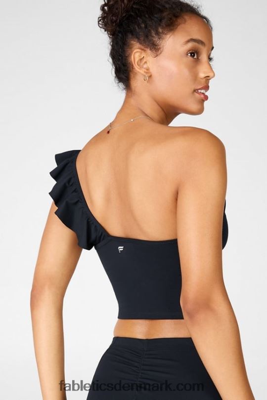 Fabletics Kvinder mellie flæse top PNX2T1693 sort