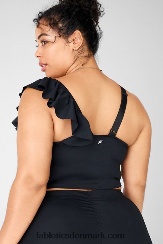 Fabletics Kvinder mellie flæse top PNX2T1694 sort