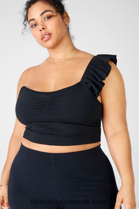 Fabletics Kvinder mellie flæse top PNX2T1694 sort