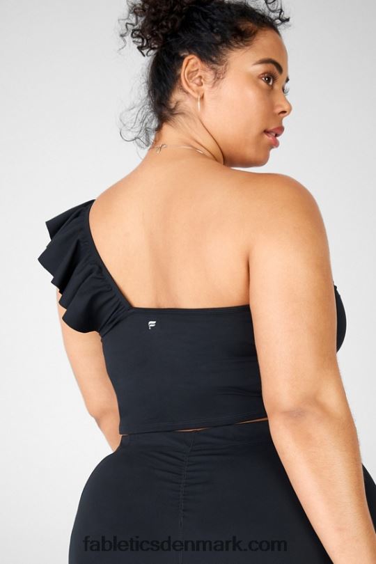 Fabletics Kvinder mellie flæse top PNX2T1694 sort