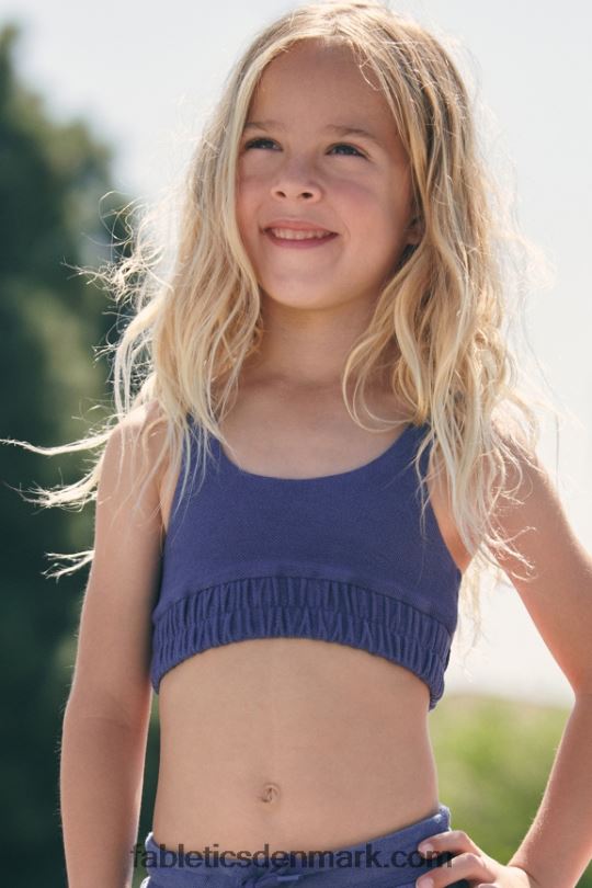 Fabletics Kvinder mini nala fleece bh PNX2T1595 dyb kobolt/aloe