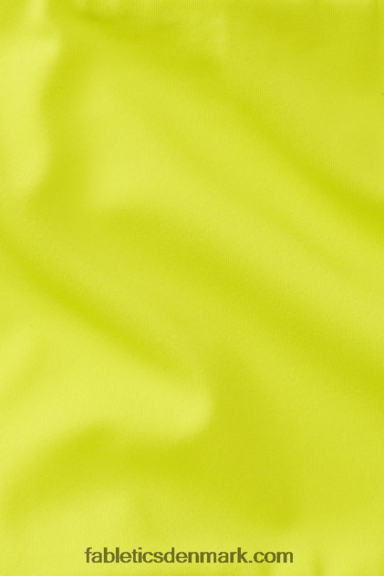 Fabletics Kvinder multi-wear bandeau badetop PNX2T1505 syrlig citron/klassisk hvid