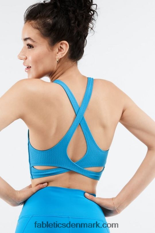 Fabletics Kvinder no-bounce sculptknit bh PNX2T1644 atlantis