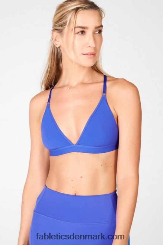 Fabletics Kvinder noelle sculptknit bralette PNX2T1672 lapis