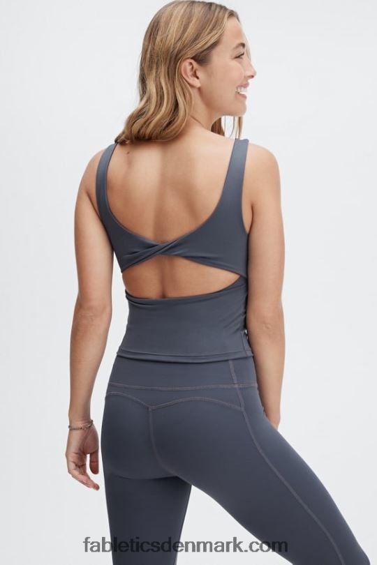 Fabletics Kvinder oasis twist indbygget bh tank PNX2T1495 tin