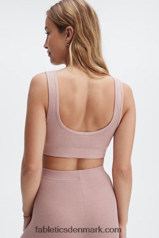 Fabletics Kvinder restoreknit scoop back bralette PNX2T1552 stistøv