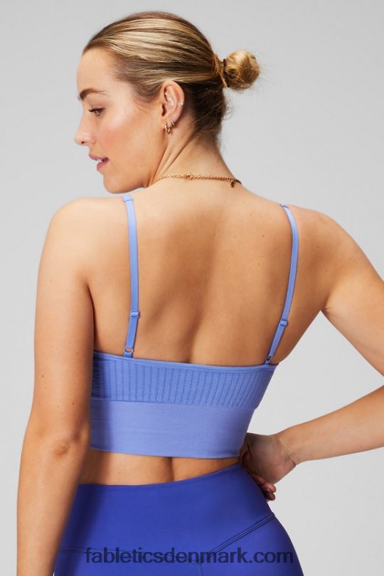 Fabletics Kvinder shauna sømløs midi bh PNX2T1502 periwinkle punch