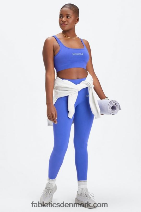 Fabletics Kvinder sky sømløs scoop back bh PNX2T1484 piscina/la logo bar