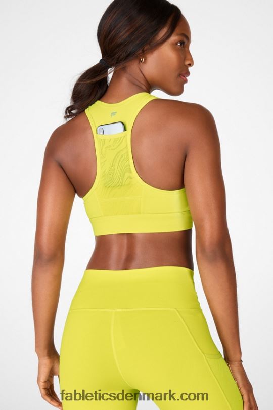 Fabletics Kvinder aja shine high impact sports bh PNX2T1443 gejst