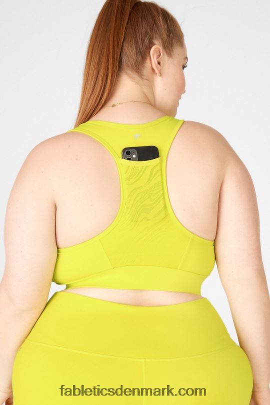 Fabletics Kvinder aja shine high impact sports bh PNX2T1444 gejst