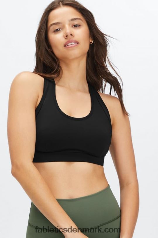 Fabletics Kvinder belle high impact sports bh PNX2T1398 sort