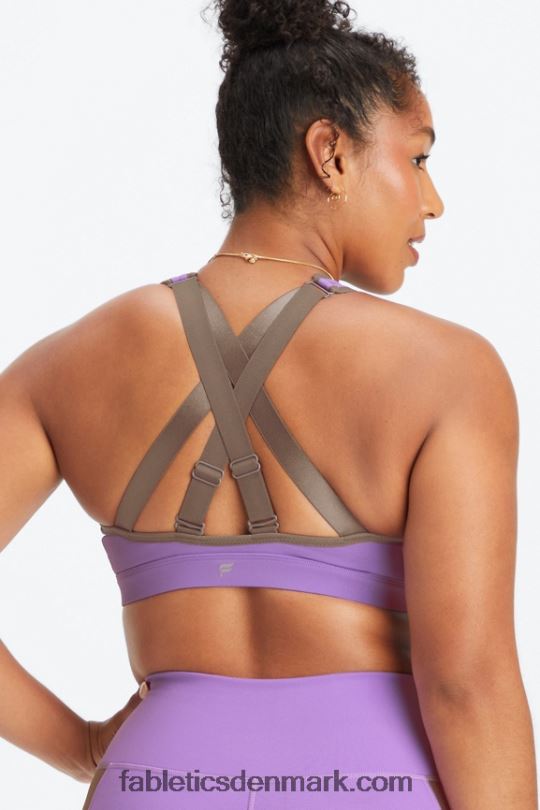 Fabletics Kvinder belle high impact sports bh PNX2T1399 ultraviolet/pilebark