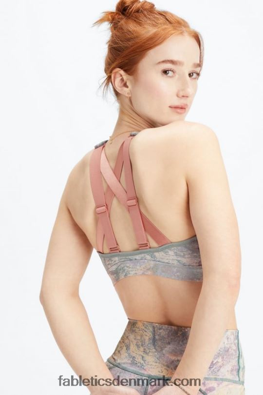 Fabletics Kvinder belle high impact sports bh PNX2T1401 moonrock/pink canyon