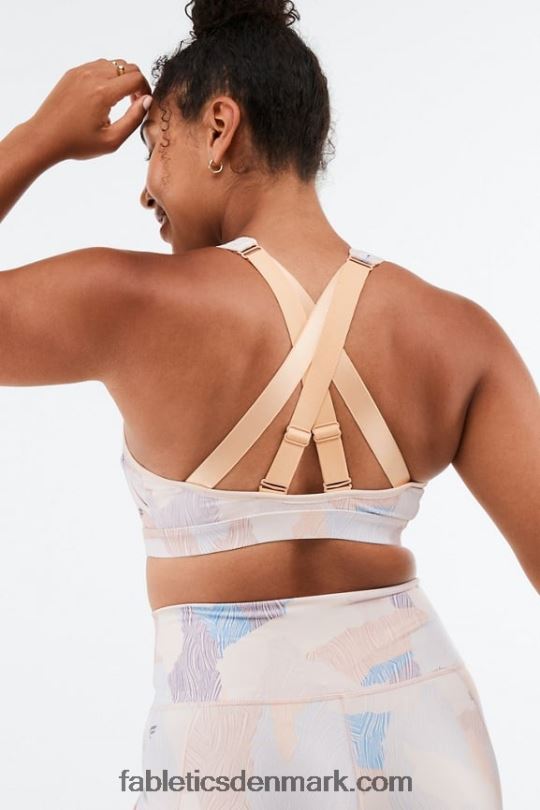 Fabletics Kvinder belle high impact sports bh PNX2T1407 tørt/varmt sand