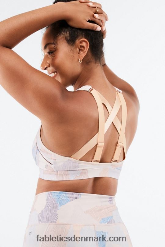 Fabletics Kvinder belle high impact sports bh PNX2T1407 tørt/varmt sand