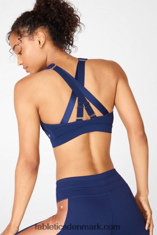 Fabletics Kvinder belle high impact sports bh PNX2T1411 flåde