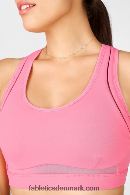 Fabletics Kvinder belle high impact sports bh PNX2T1414 rosenrød lilla
