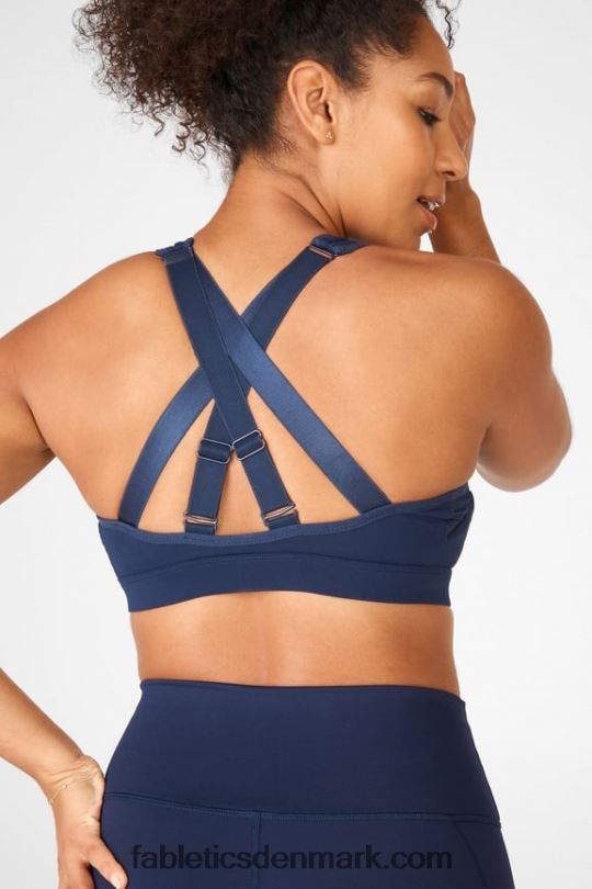 Fabletics Kvinder belle high impact sports bh PNX2T1415 dyb flåde